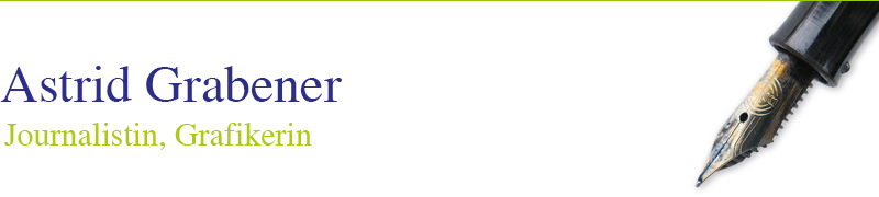Astrid Grabener, Journalistin, Grafikerin